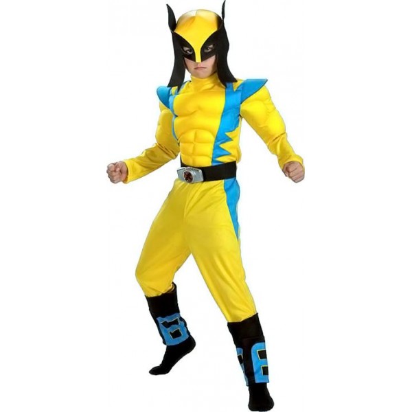 Masque De Déguisement Wolverine – Marvel X-Men '97, Sangle Ajustable, Super-héros Pour Enfants Dès 5 Ans