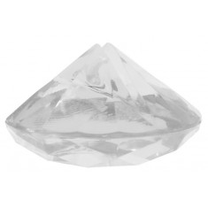 Marque-Place Diamant Transparent x4
