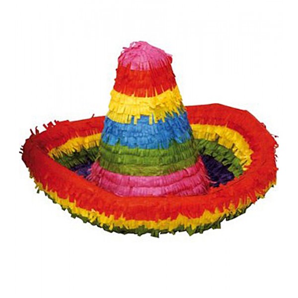 Piñata Sombrero 33 x 33 x 25 cm - GU48553