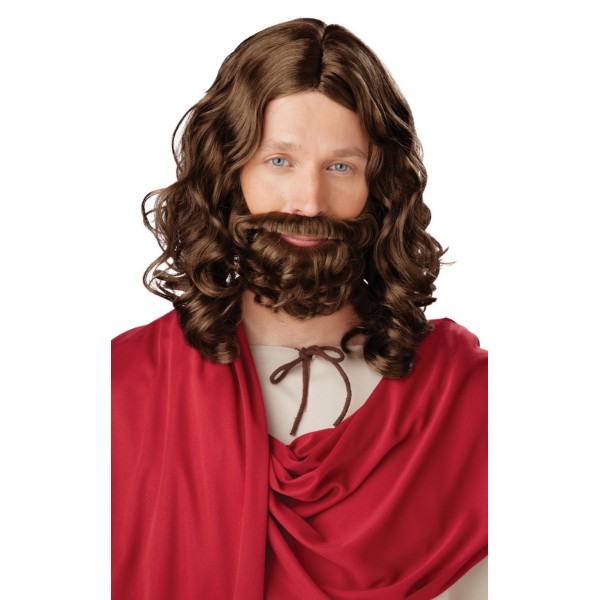 Perruque et barbe Jésus - PE879