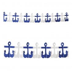 Guirlande ancres marines - 3m