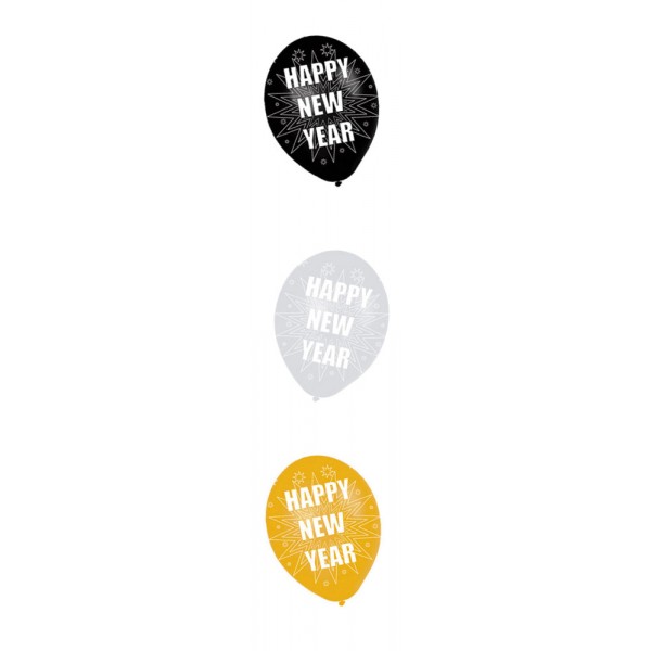 Ballon de Baudruche - Happy New Year - 996952