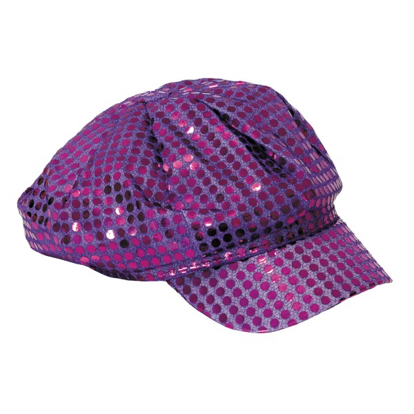 Casquette disco violette - 8650116