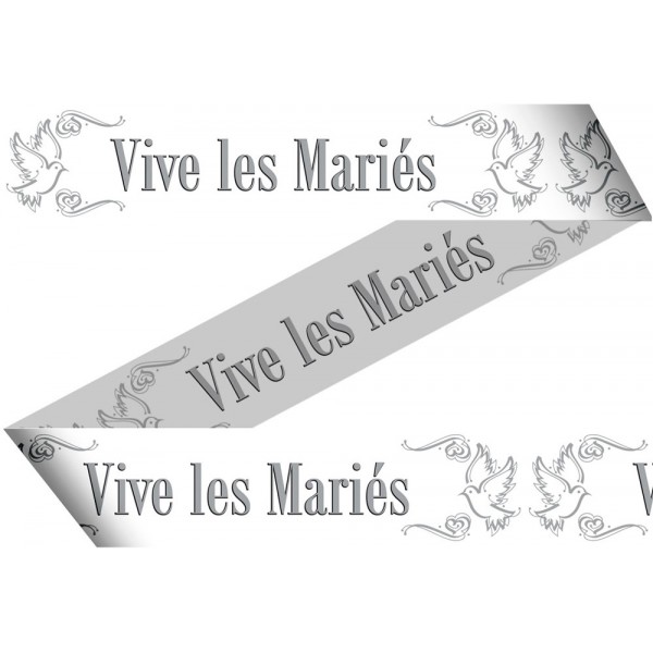 Magni Amscan 9913247 - Décoration de mariage Just Married, set de 9 pièces avec décorations suspendues