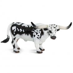 Texas Longhorn Bull Figure