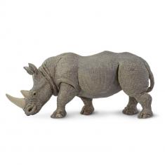 White Rhino Figure