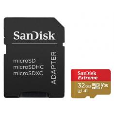 MicroSDHC SANDISK Extreme 32GB inkl. Adapter SDSQXAF-032G-GN6MA