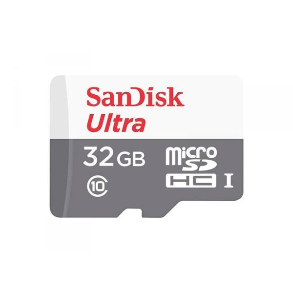 MicroSDHC 32Go Sandisk Ultra CL10 UHS-1 48MB/s (320x) Retail - 13144