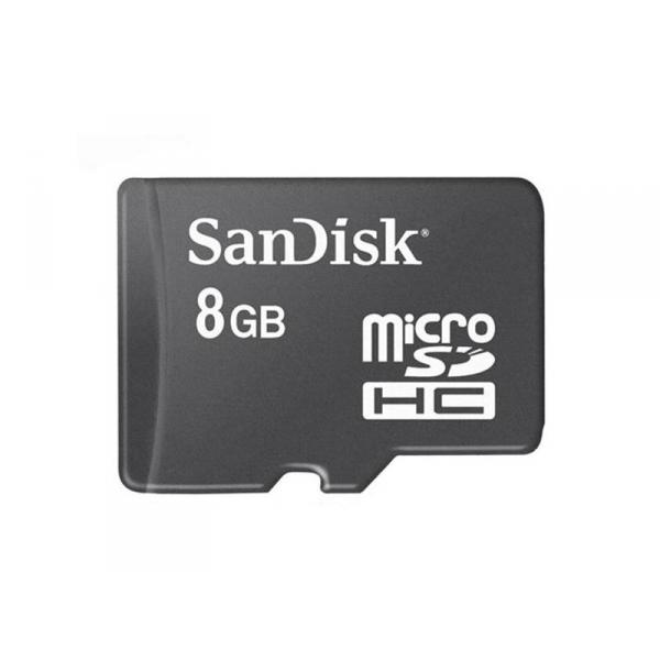 MicroSDHC 8GB Sandisk CL4 sans adaptateur - MKT-1427