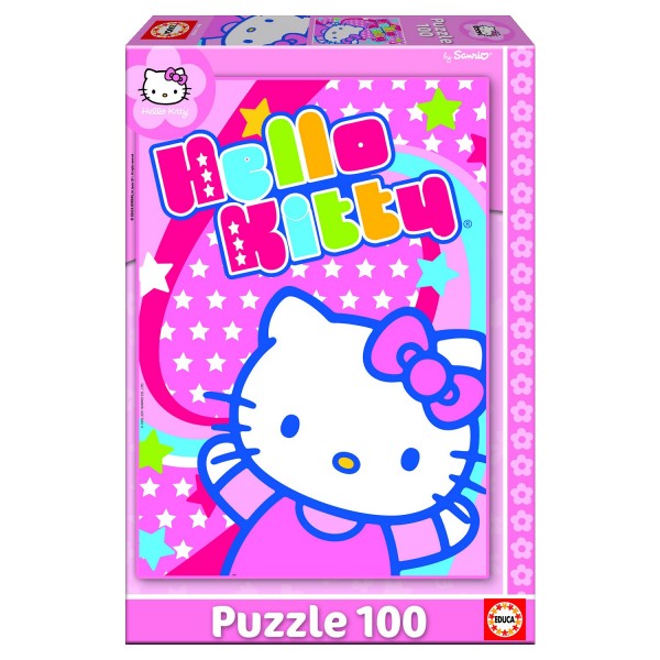 Puzzle 100 pièces - Hello Kitty : L'étoile - Educa-14965