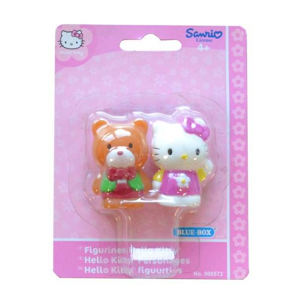 Figurines Hello Kitty : Lot de 2 - Sanrio-00573