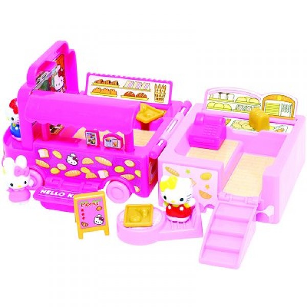 Maison de poupées - Hello Kitty : Boulangerie mobile - Janod-J290202