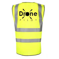 Gilet de securite reflechissant "Drone Pilot"