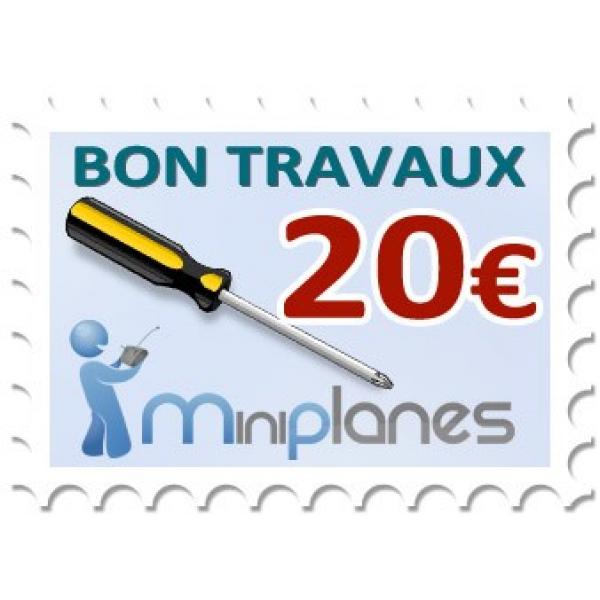 Bon Travaux 20 euros - MNP-BT20