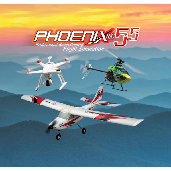 Pack Phoenix V5.5 + Radio Dxe Spektrum Mode 2 - BDLRTM5500SPMR1000