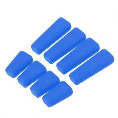 Protege Interrupteur bouton radio silicone Bleu (8 pcs)