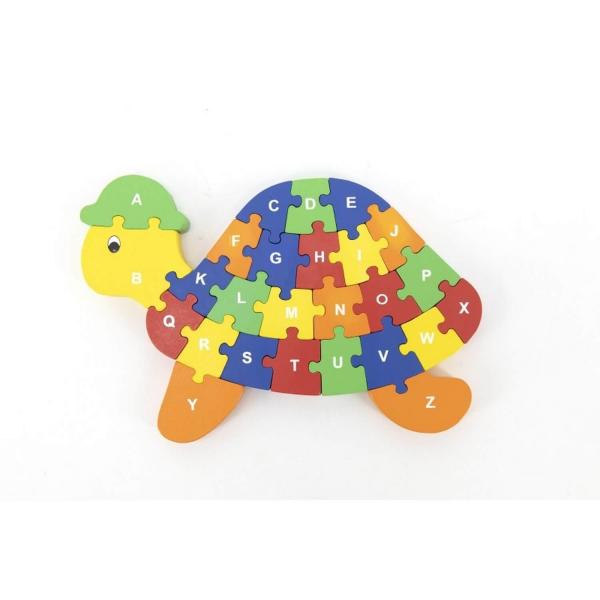 Puzzle TORTUGA - Abecedario y Números - Sapinmalin-SM55250