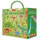 Miniature Coffret livre et Puzzle 40 pièces : Les Dinosaures