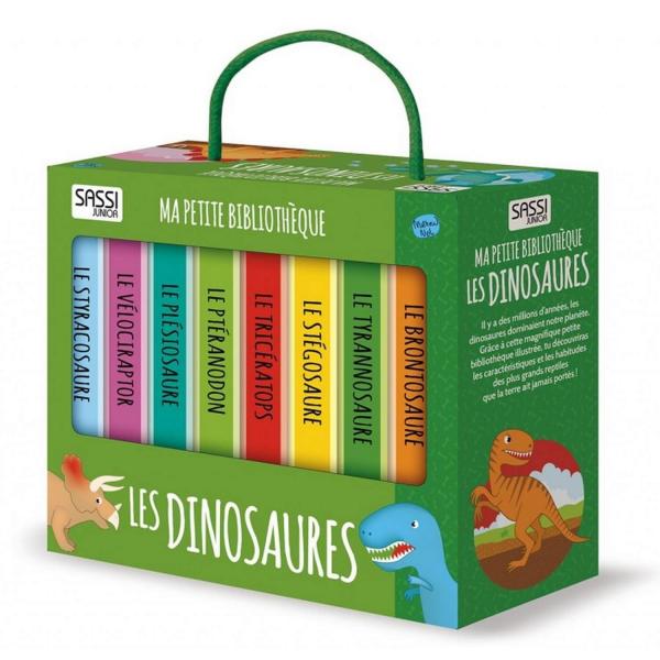 Coffret livres : Ma petite bibliothèque : Les dinosaures - Sassi-604844