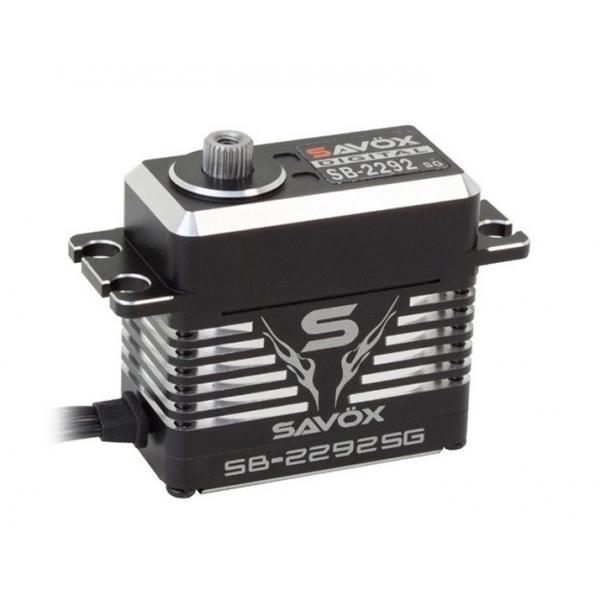 Savox - Servo - SB-2292SG - Digital - High Voltage - Brushless Motor - Steel Gear - SB-2292SG