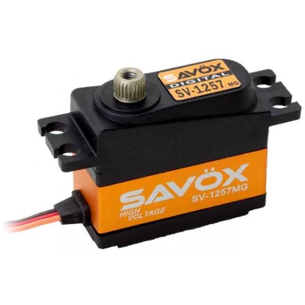 Servo HV Digital mini Savox SV-1257MG (30g, 4kg.cm, 0.055s/60°) - SV-1257MG