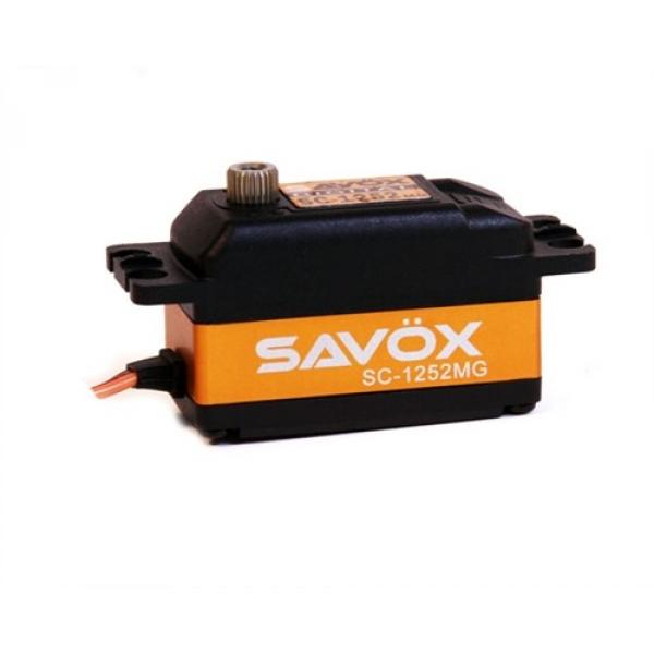 SERVO Low Profil SAVOX SC-1252MG Coreless 7.3kg.cm/6V - SVX-SC-1252MG