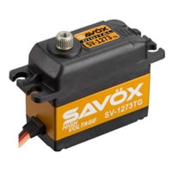 Servo Numérique Standard Savox 'High Voltage' Ultra Fast Standard (63g, 16kg@7.4V, 0,065s) - SV1273TG