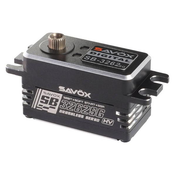 Servo Brushless Low Profil SAVOX HV 28kg / 0,08sec. 7.4V - SX-SB-3262SG