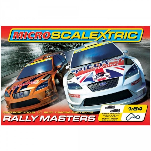 Micro Scalextric Rally Masters - Scalextric-G1071