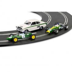 Slot cars : coffret 3 véhicules - La légende Jim Clark