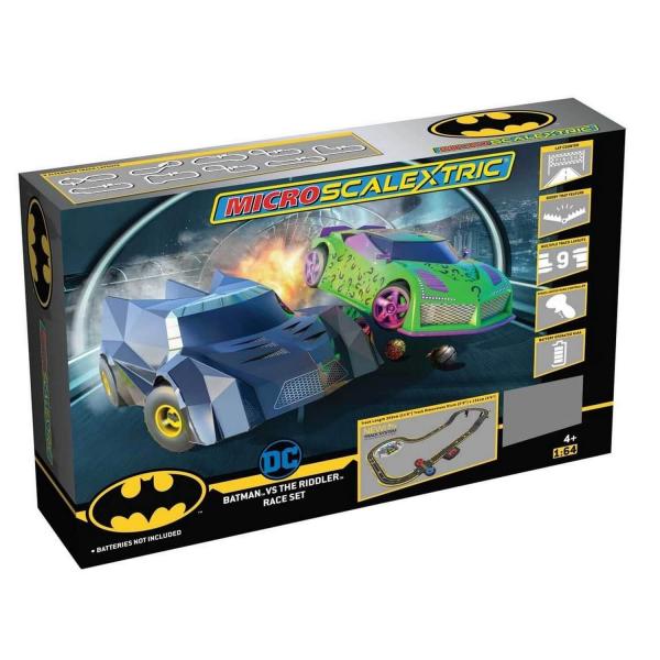 Circuit de voiture : Micro Scalextric : Batman vs The Riddler - Scalextric-G1170M