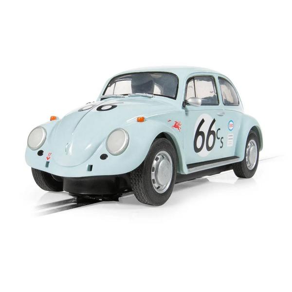 Slot car : Volkswagen Beetle - Blue 66 - Scalextric-C4498