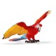 Miniature Bird Figurine: Macaw