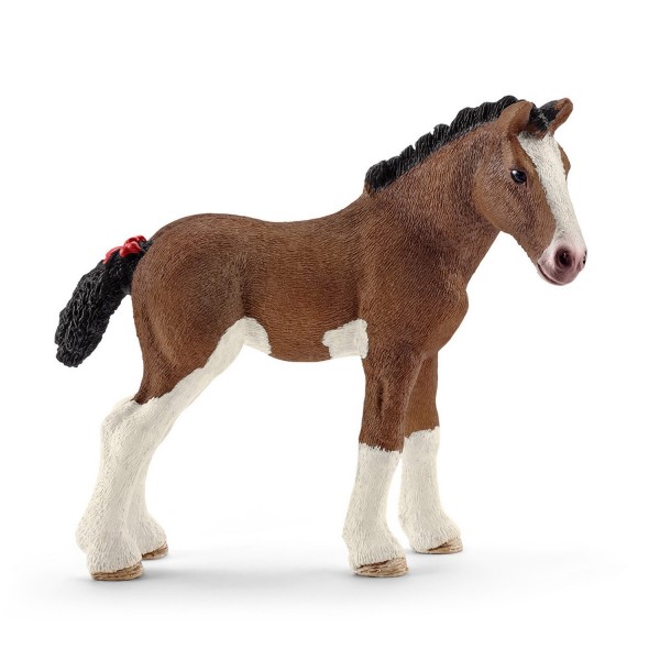 Clydesdale Foal Figurine - Schleich-13810