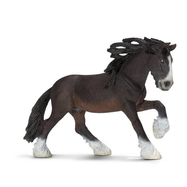 Figura de caballo: Semental de Shire - Schleich-13734