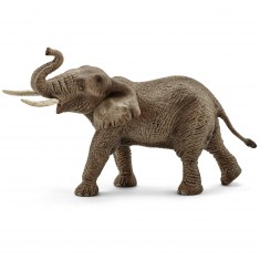 Figura de elefante africano macho