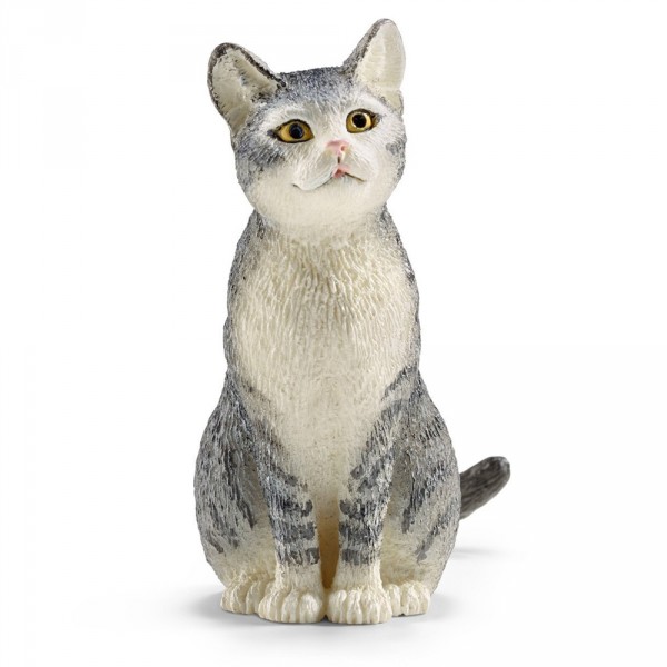 Figura de gato sentado - Schleich-13771