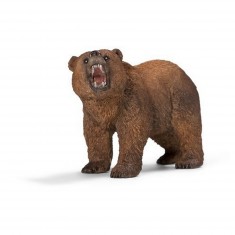 Figura de oso grizzly