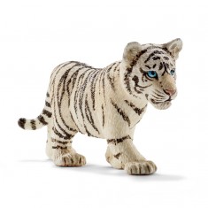 Figura de tigre blanco bebé