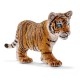 Miniature Figura de tigre de Bengala bebé