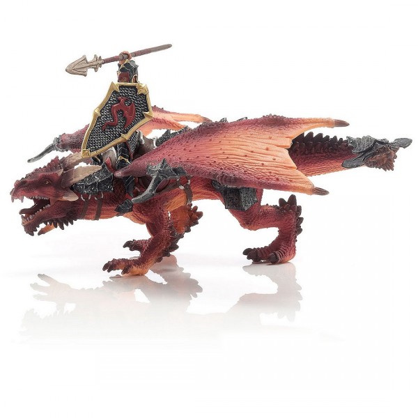 Figurine cavalier de dragon - Schleich-70100
