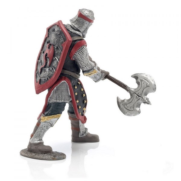 Figurine chevalier dragon avec hache - Schleich-70105