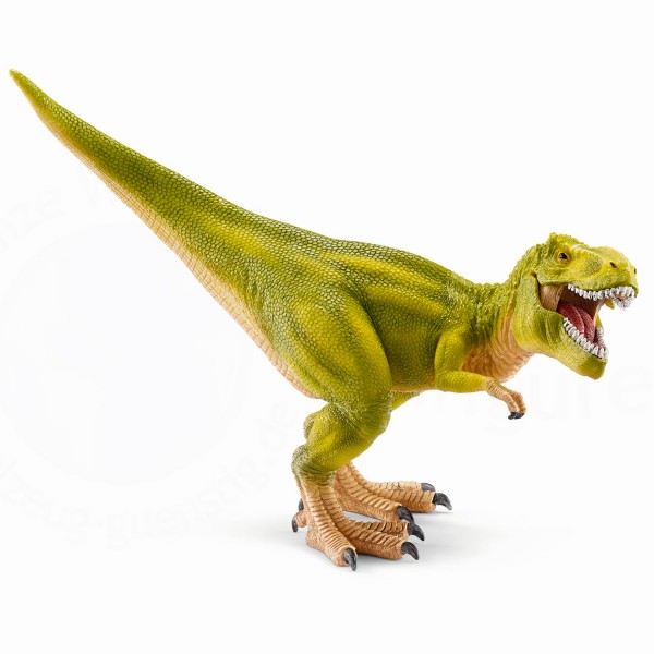 Figurine Dinosaure : Tyrannosaure Rex vert clair - Schleich-14528