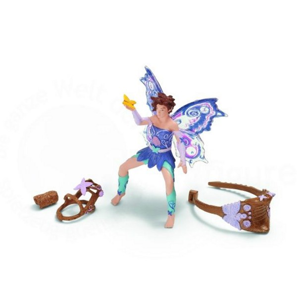 Figurine Elfe : Limeya set d'équitation - Schleich-42108