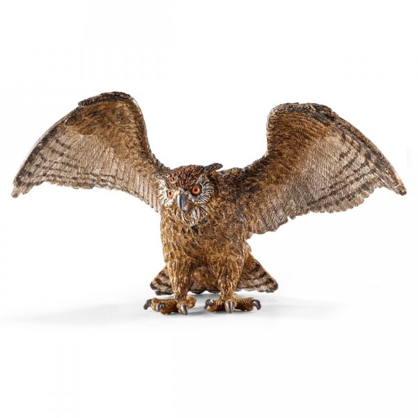 Figurine oiseau : Hiboud grand-duc - Schleich-14738