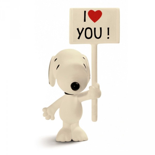 Figurine Snoopy : I Love You ! - Schleich-22006