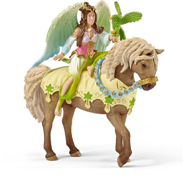 Figurine Surah en costume de fête à cheval - Schleich-70504