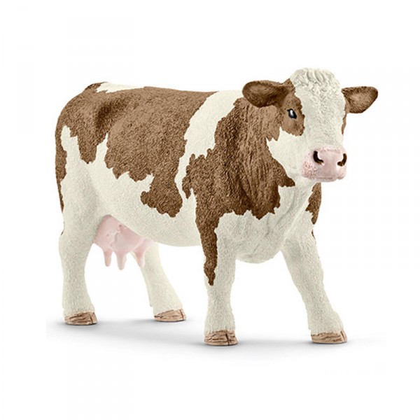 Figurine vache Simmental française - Schleich-13801