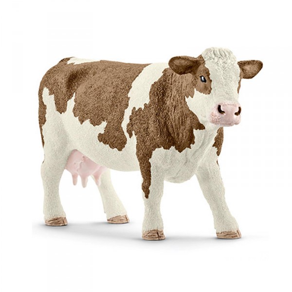 Französische Simmentaler Kuhfigur - Schleich-13801