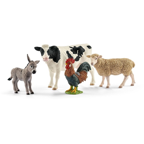 Grundausstattung: Bauernhoftierfiguren - Schleich-42385